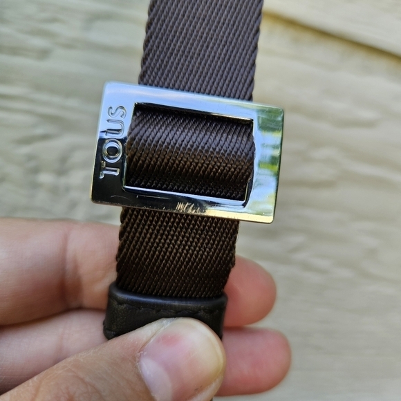 Tous small snakeskin print crossbody bag neutral tones - Picture 11 of 11